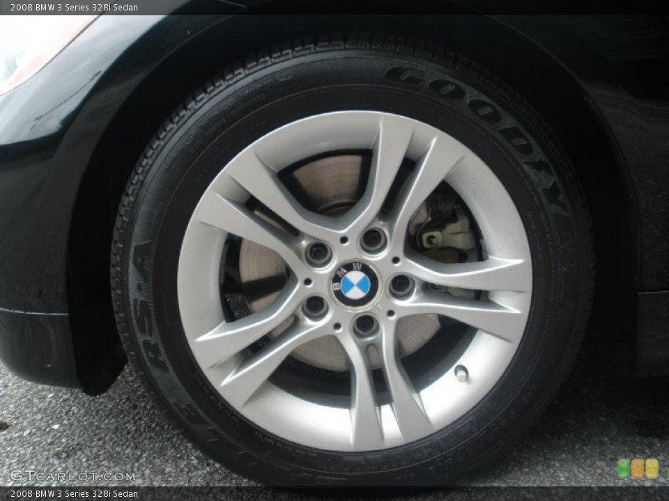 2008 BMW 3 Series 328i Sedan Wheel and Tire Photo #70051782
