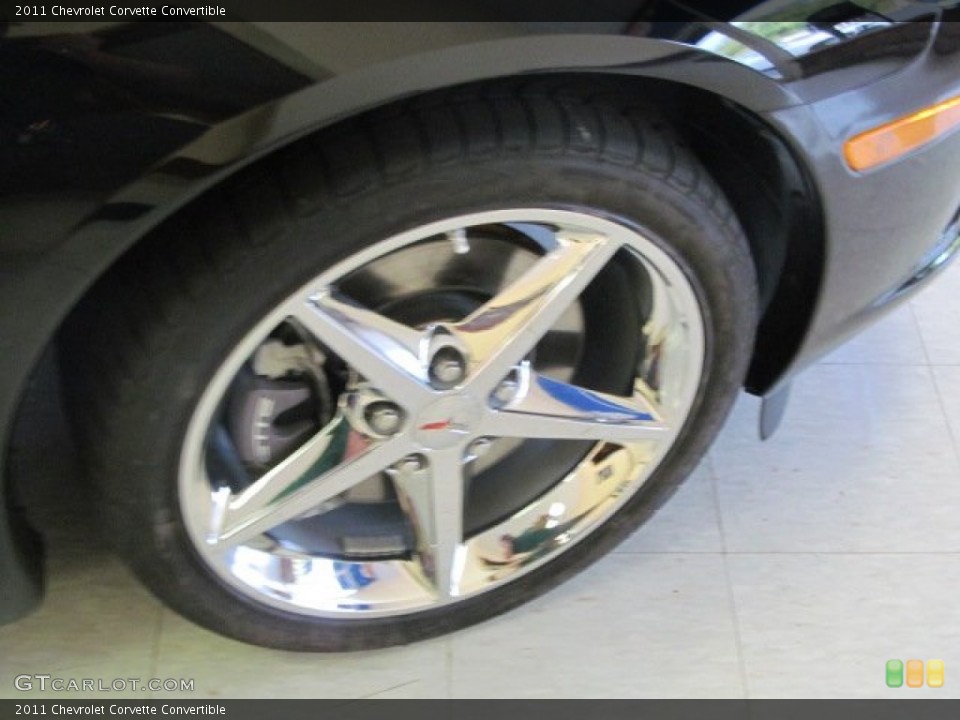 2011 Chevrolet Corvette Convertible Wheel and Tire Photo #70054025