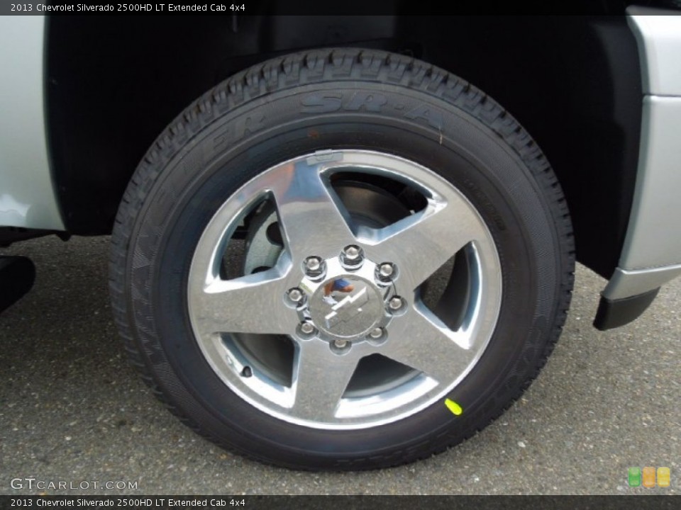 2013 Chevrolet Silverado 2500HD LT Extended Cab 4x4 Wheel and Tire Photo #70072225