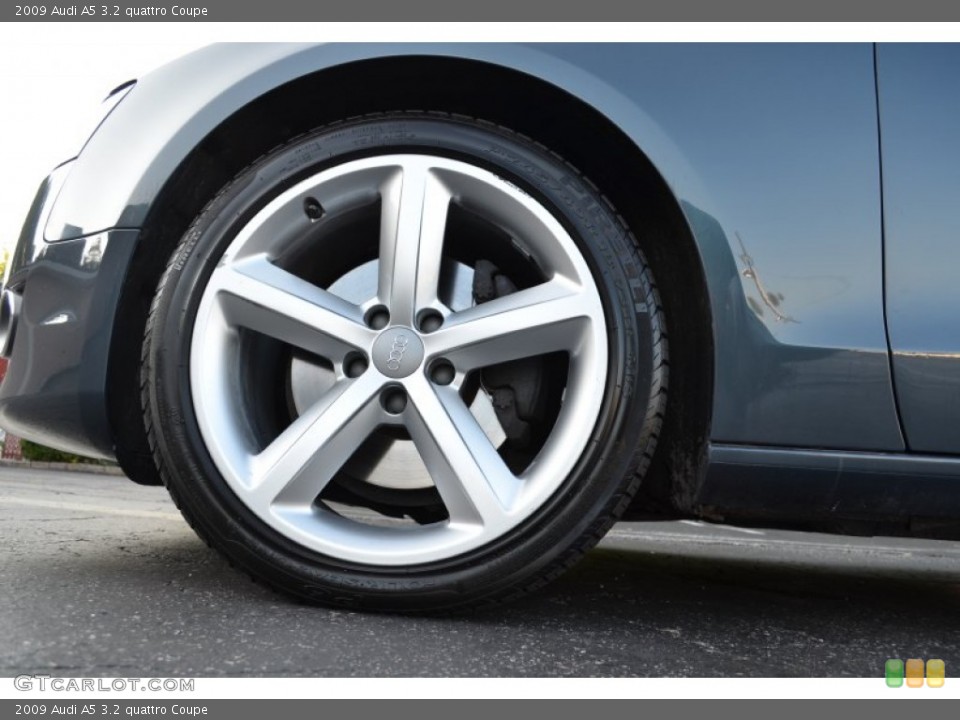 2009 Audi A5 3.2 quattro Coupe Wheel and Tire Photo #70072278