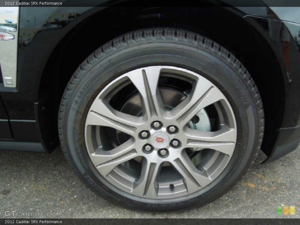 2012 Cadillac SRX Performance Wheel and Tire Photo #70074302