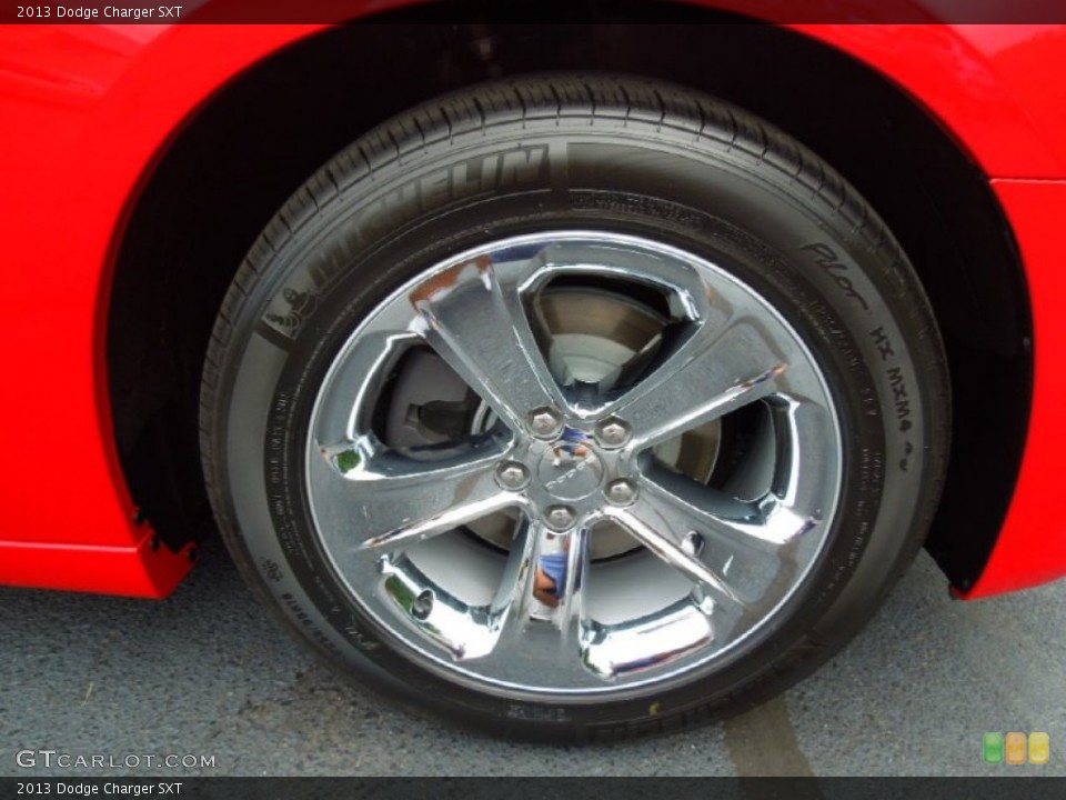 2013 Dodge Charger SXT Wheel and Tire Photo #70076588