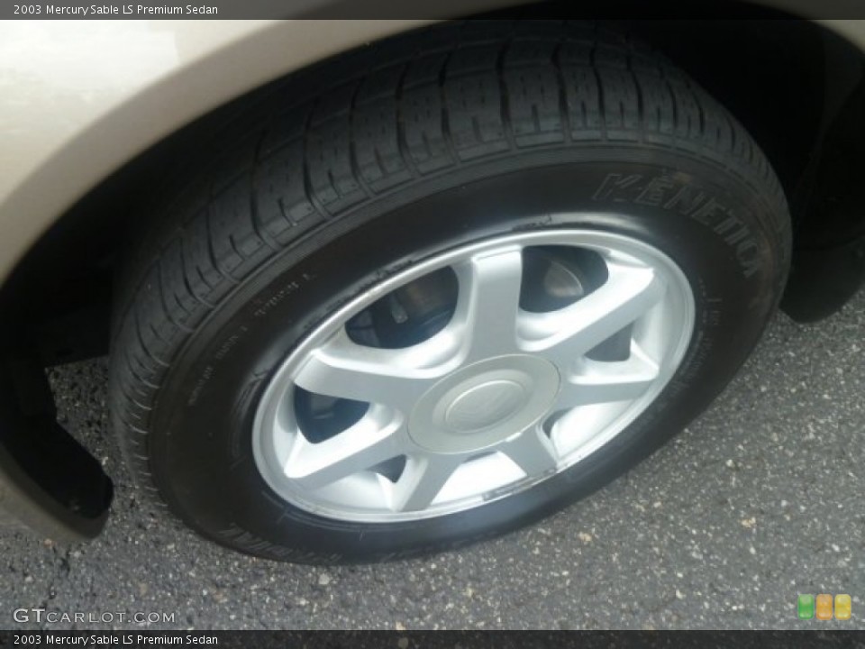 2003 Mercury Sable LS Premium Sedan Wheel and Tire Photo #70077149