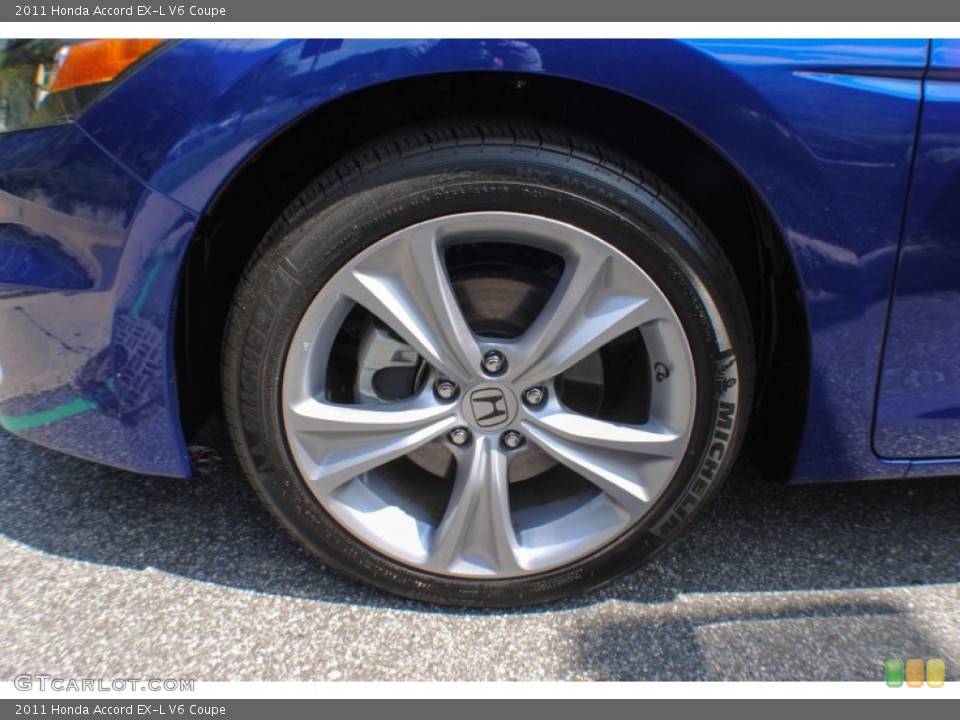 2011 Honda Accord EX-L V6 Coupe Wheel and Tire Photo #70077727