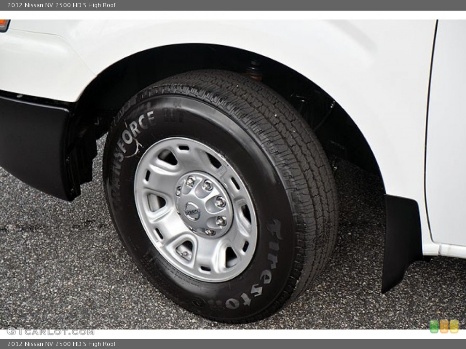 2012 Nissan NV 2500 HD S High Roof Wheel and Tire Photo #70083665