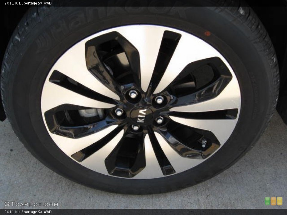 2011 Kia Sportage SX AWD Wheel and Tire Photo #70084441