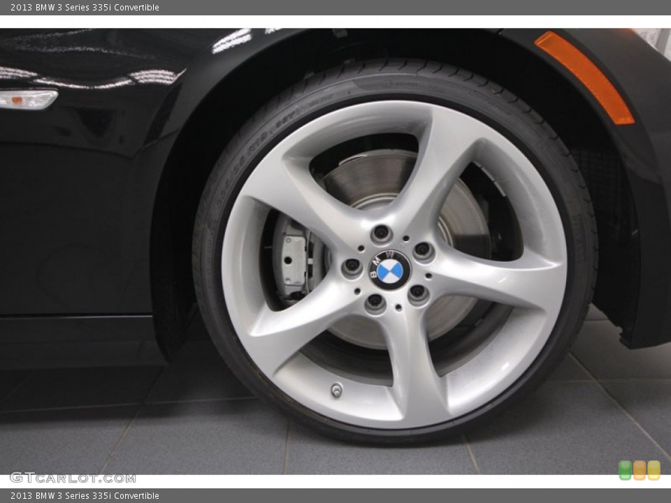 2013 BMW 3 Series 335i Convertible Wheel and Tire Photo #70089816