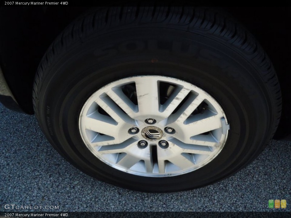 2007 Mercury Mariner Premier 4WD Wheel and Tire Photo #70091226
