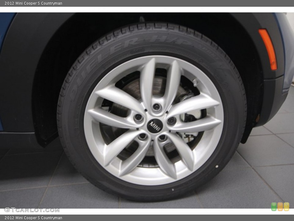 2012 Mini Cooper S Countryman Wheel and Tire Photo #70091307