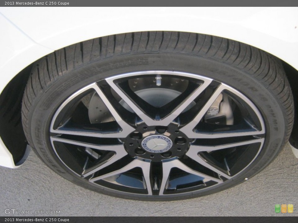 2013 Mercedes-Benz C 250 Coupe Wheel and Tire Photo #70093773