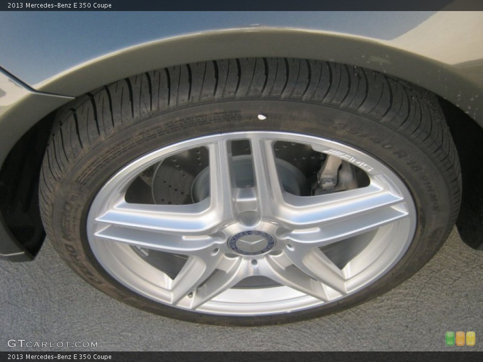 2013 Mercedes-Benz E 350 Coupe Wheel and Tire Photo #70094241