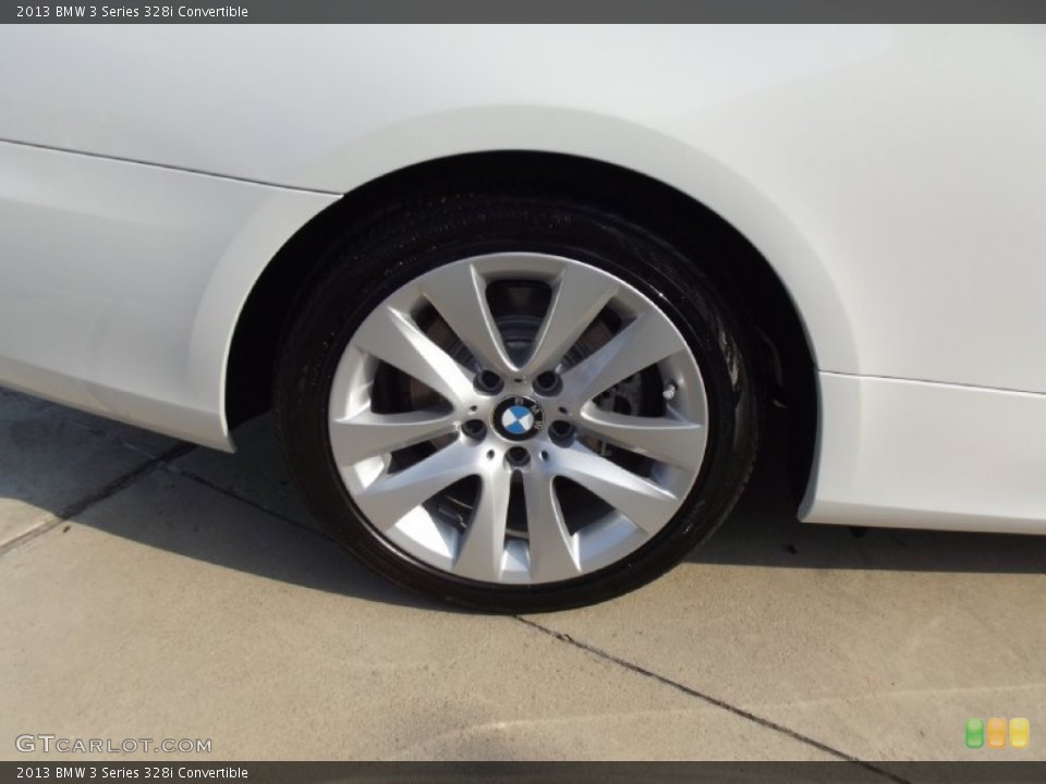 2013 BMW 3 Series 328i Convertible Wheel and Tire Photo #70095004