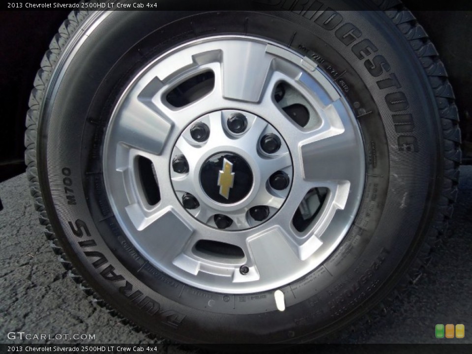 2013 Chevrolet Silverado 2500HD LT Crew Cab 4x4 Wheel and Tire Photo #70103988