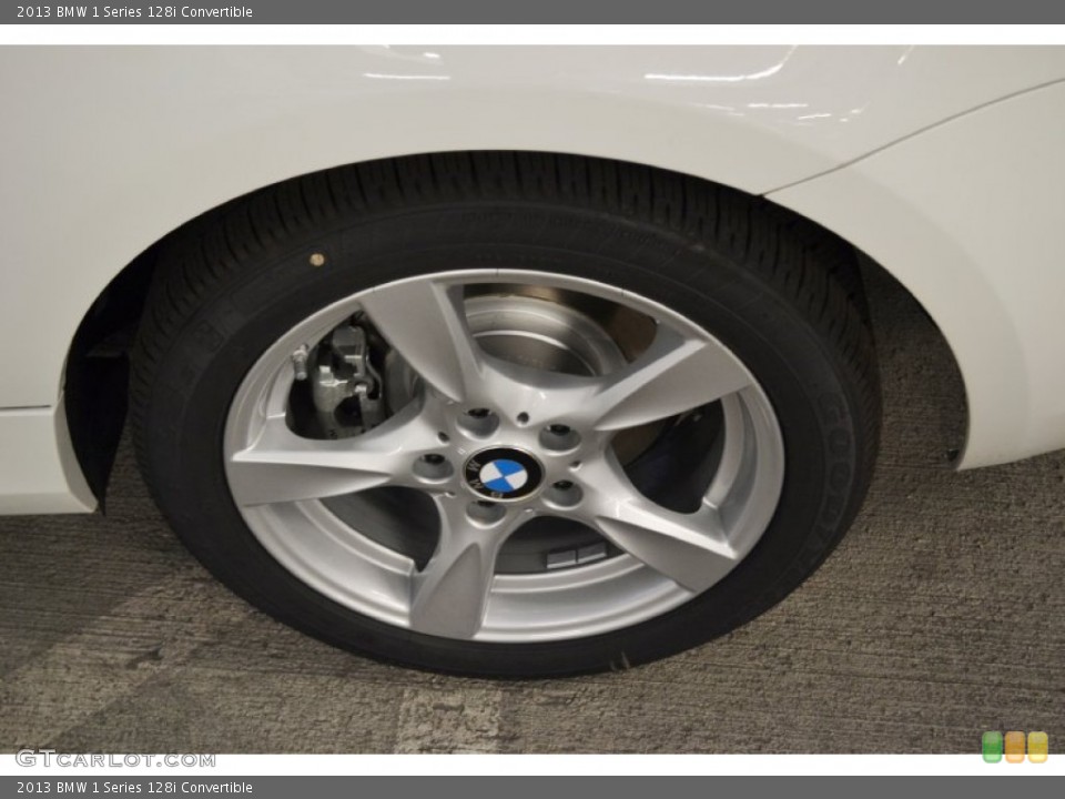 2013 BMW 1 Series 128i Convertible Wheel and Tire Photo #70105938