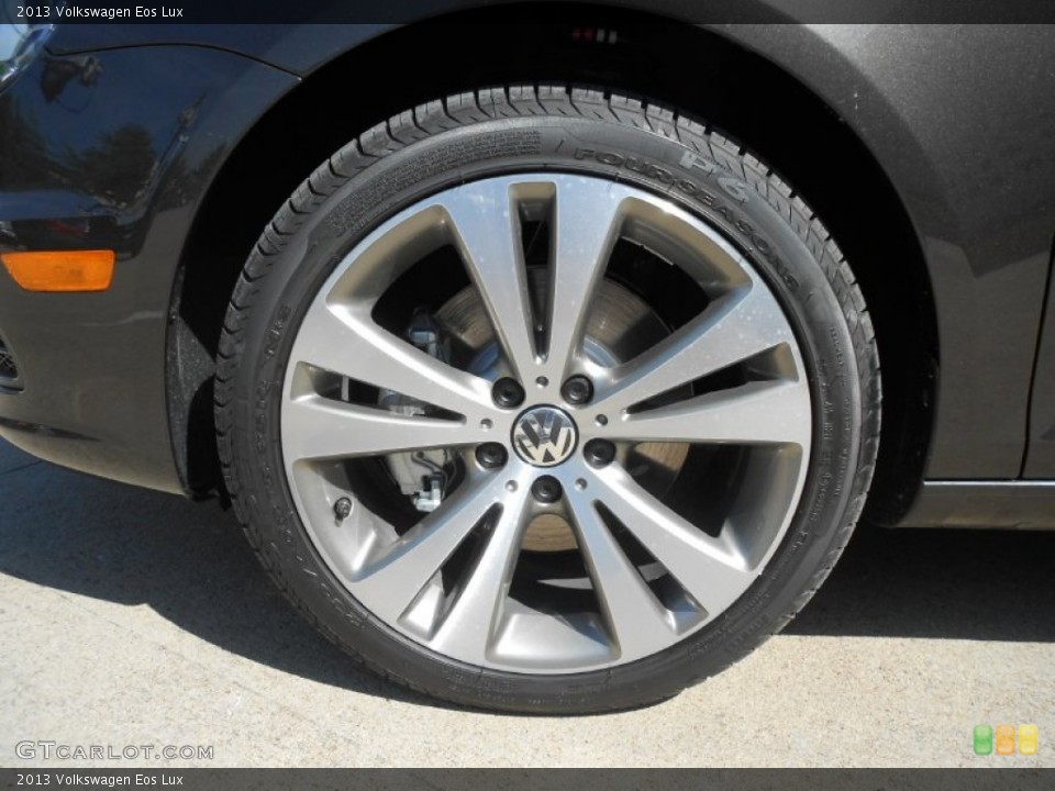 2013 Volkswagen Eos Lux Wheel and Tire Photo #70110141