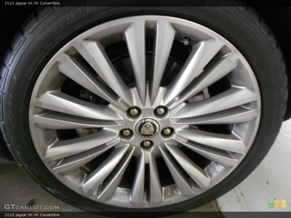 2010 Jaguar XK XK Convertible Wheel and Tire Photo #70112696