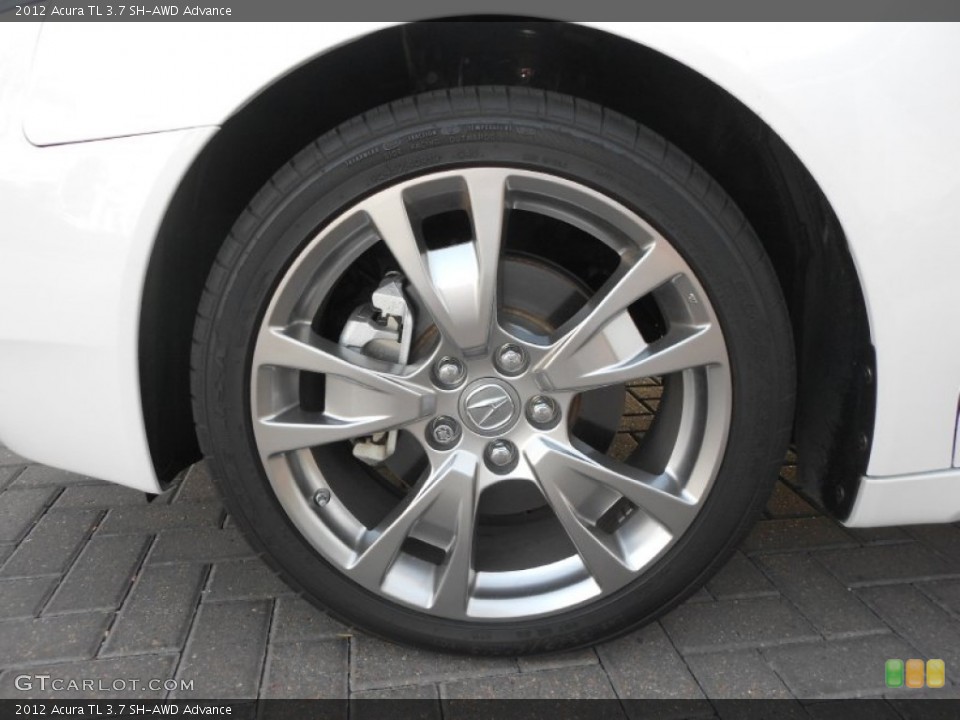 2012 Acura TL 3.7 SH-AWD Advance Wheel and Tire Photo #70118118