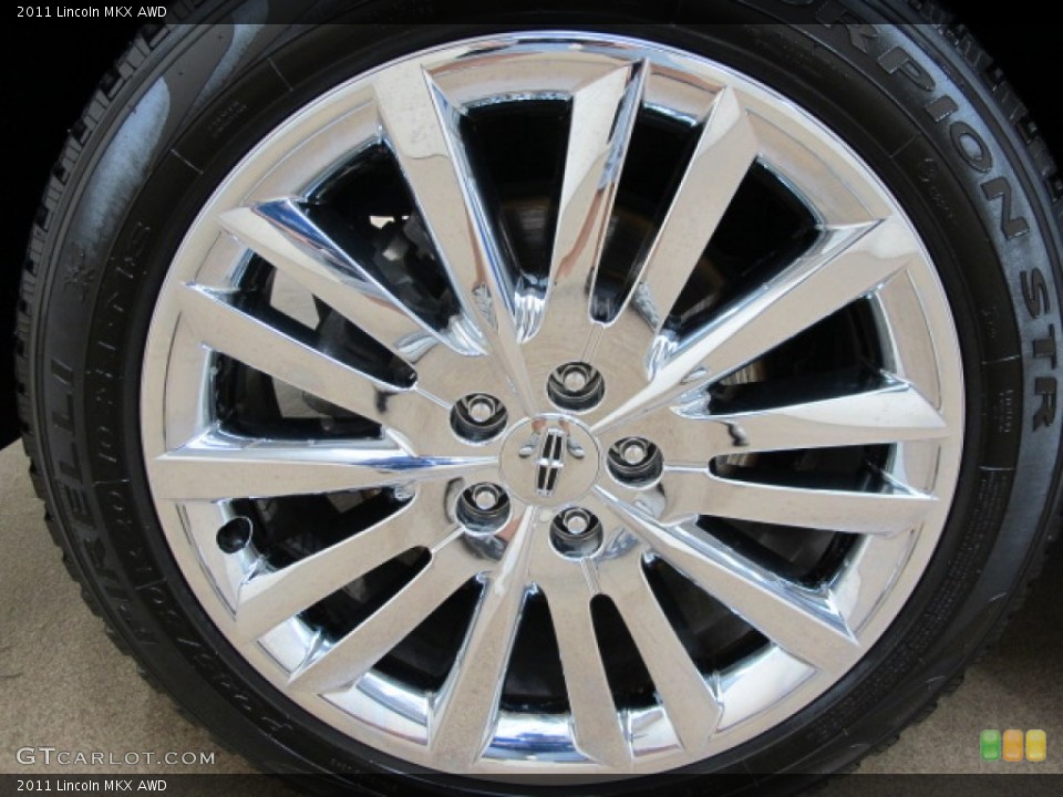 2011 Lincoln MKX AWD Wheel and Tire Photo #70119111