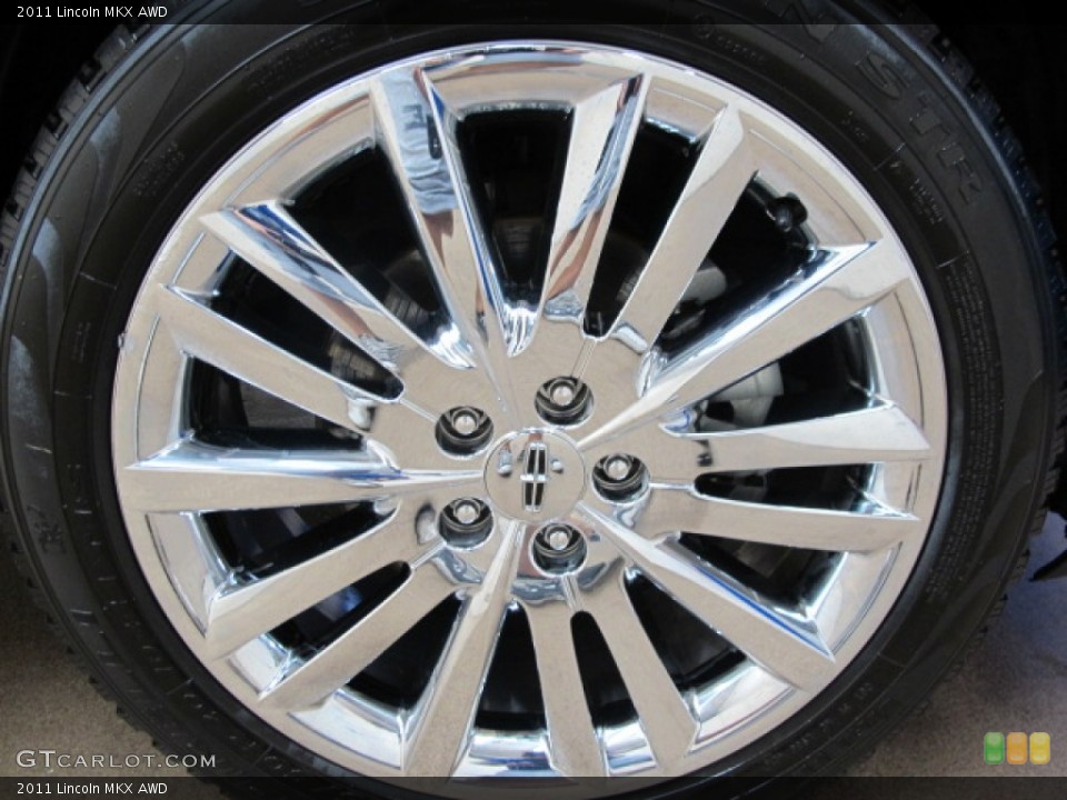 2011 Lincoln MKX AWD Wheel and Tire Photo #70119120