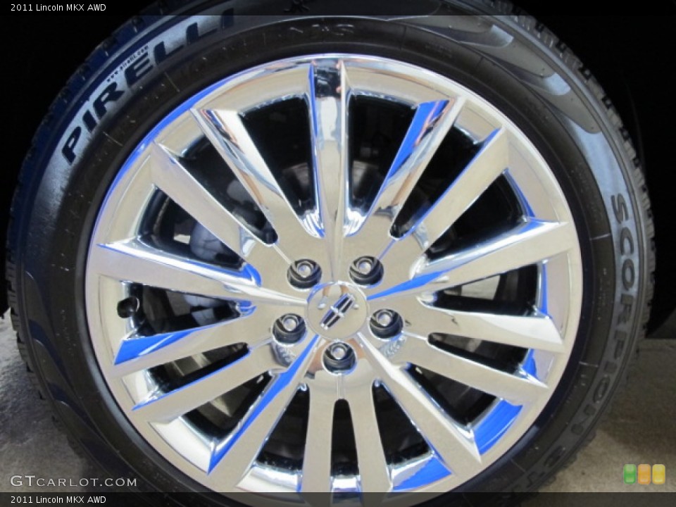 2011 Lincoln MKX AWD Wheel and Tire Photo #70119129
