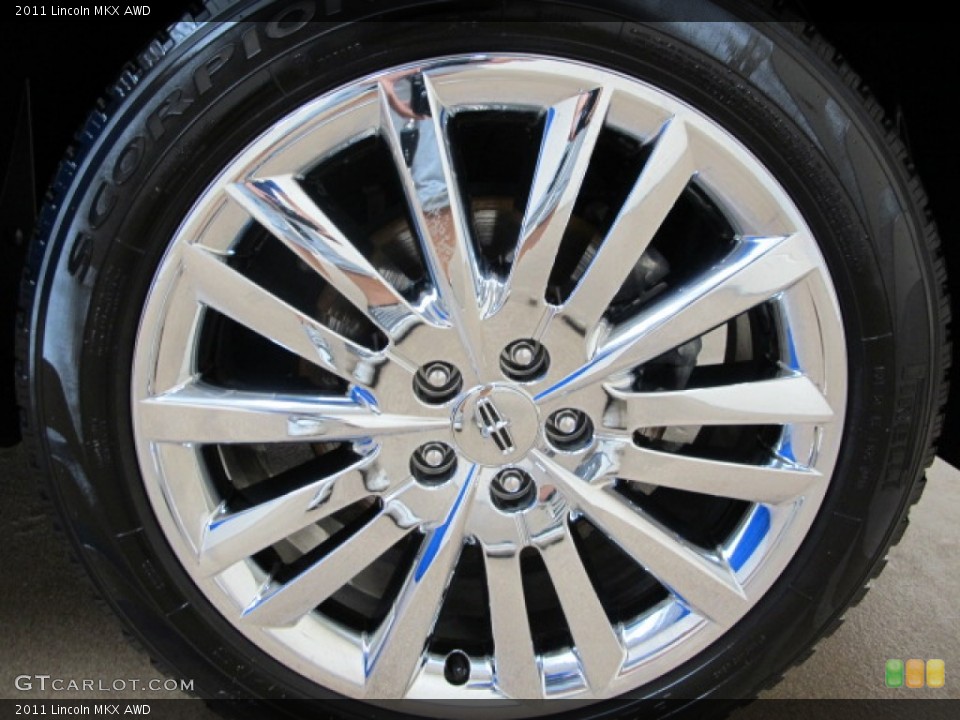 2011 Lincoln MKX AWD Wheel and Tire Photo #70119141