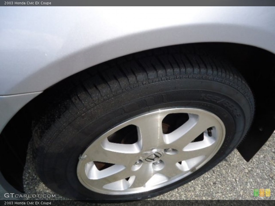 2003 Honda Civic EX Coupe Wheel and Tire Photo #70121031