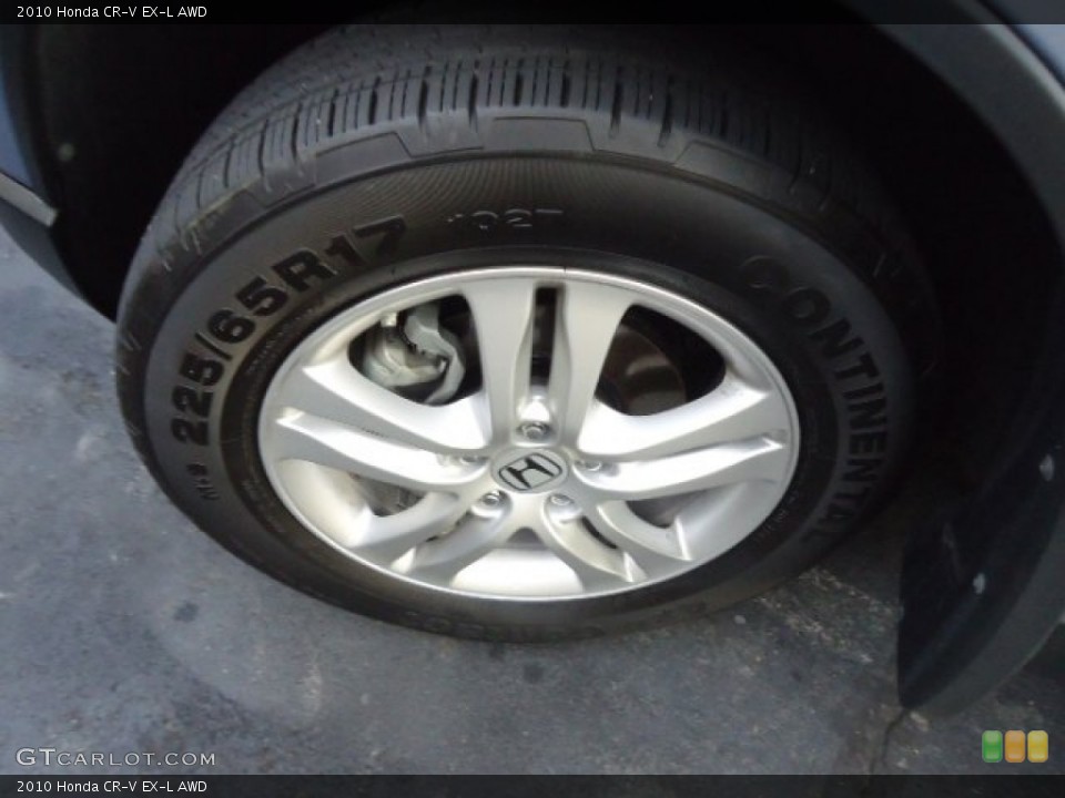 2010 Honda CR-V EX-L AWD Wheel and Tire Photo #70122027