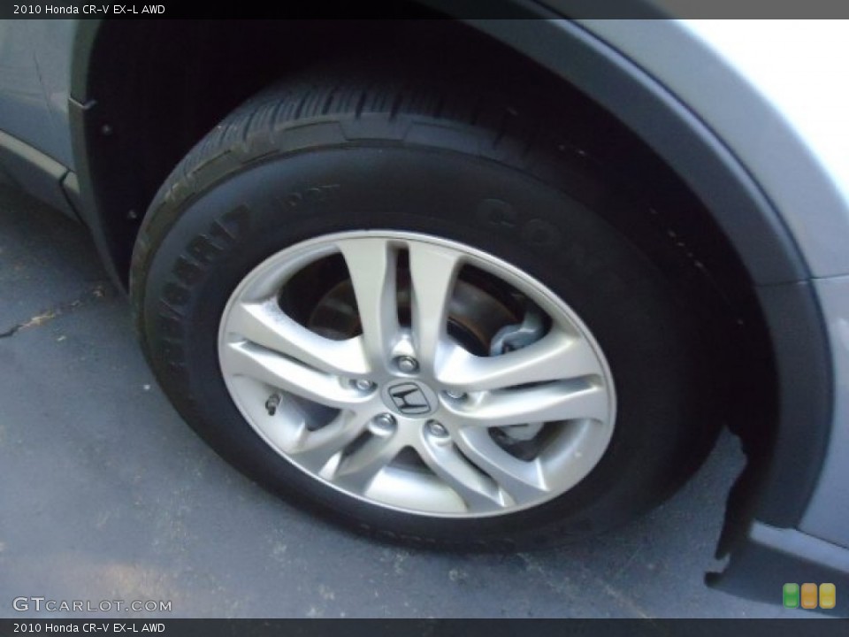 2010 Honda CR-V EX-L AWD Wheel and Tire Photo #70122034