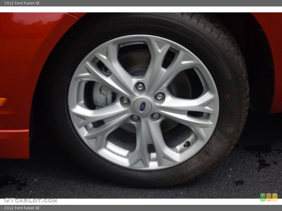 2012 Ford Fusion SE Wheel and Tire Photo #70128751