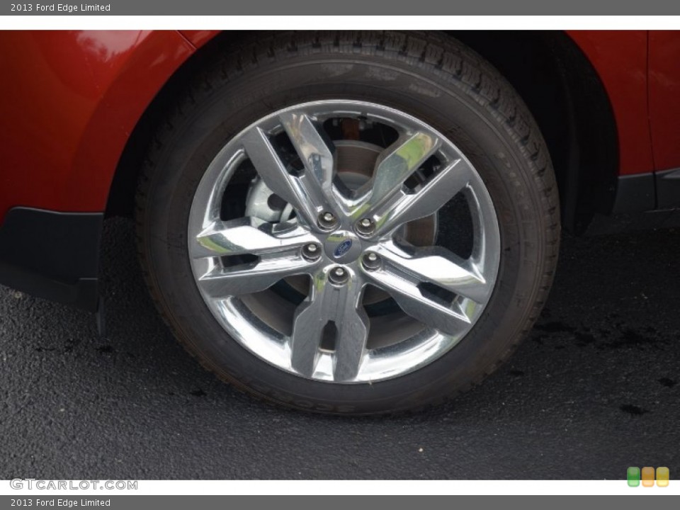 2013 Ford Edge Limited Wheel and Tire Photo #70129366