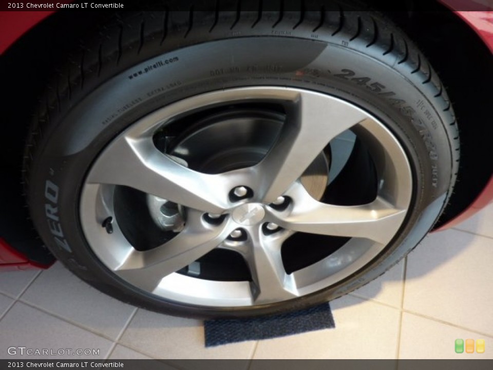 2013 Chevrolet Camaro LT Convertible Wheel and Tire Photo #70141100