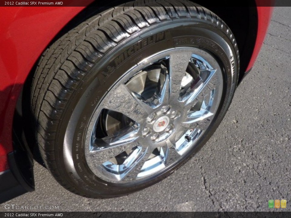2012 Cadillac SRX Premium AWD Wheel and Tire Photo #70141472