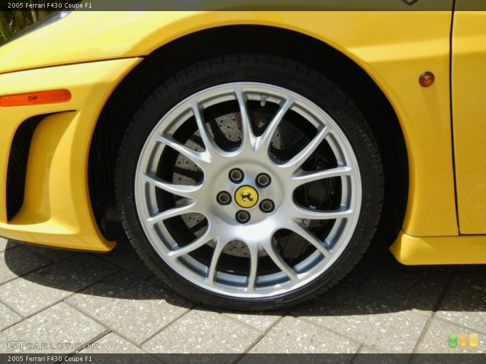 2005 Ferrari F430 Coupe F1 Wheel and Tire Photo #70142993