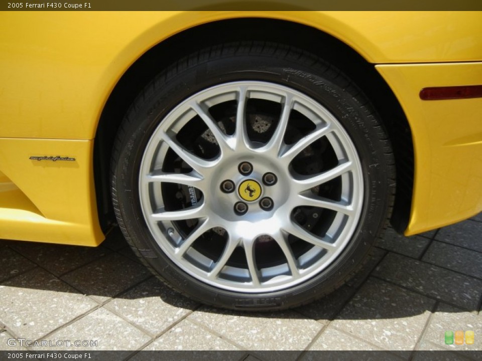 2005 Ferrari F430 Coupe F1 Wheel and Tire Photo #70143002