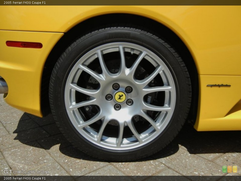 2005 Ferrari F430 Coupe F1 Wheel and Tire Photo #70143011