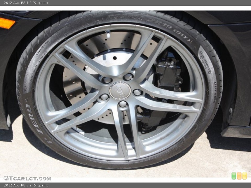 2012 Audi R8 5.2 FSI quattro Wheel and Tire Photo #70144337