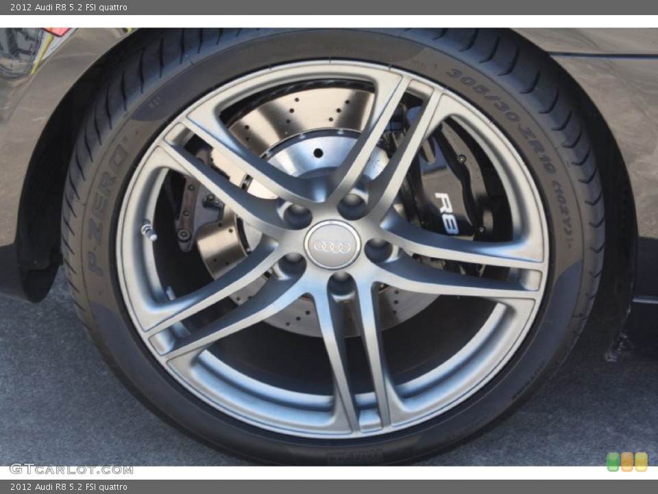 2012 Audi R8 5.2 FSI quattro Wheel and Tire Photo #70144367