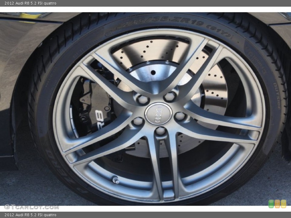 2012 Audi R8 5.2 FSI quattro Wheel and Tire Photo #70144374