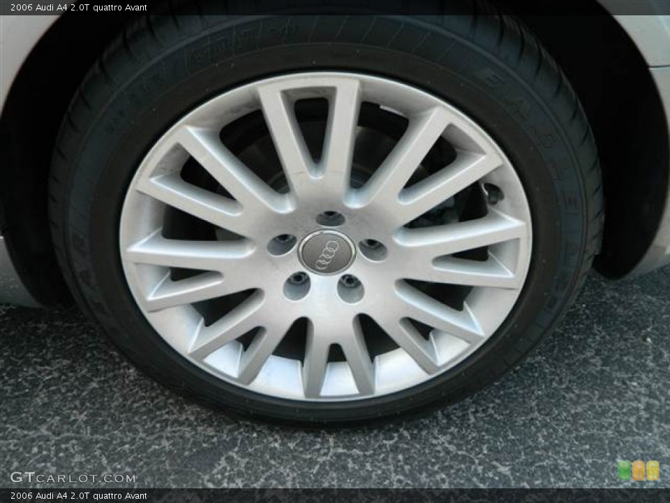 2006 Audi A4 2.0T quattro Avant Wheel and Tire Photo #70148666