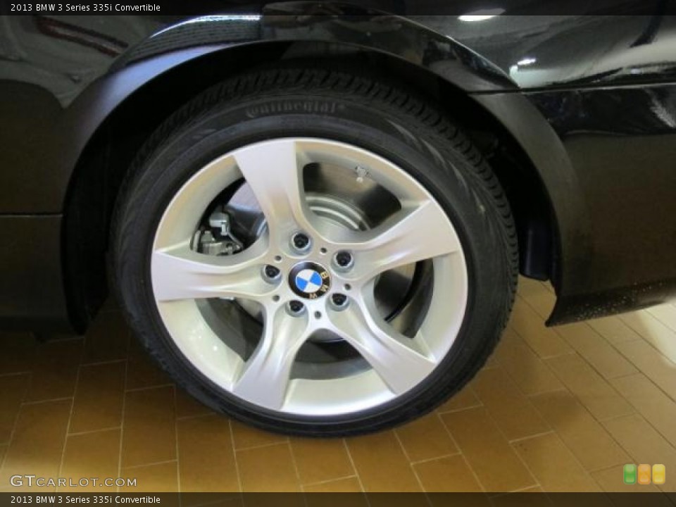 2013 BMW 3 Series 335i Convertible Wheel and Tire Photo #70153808