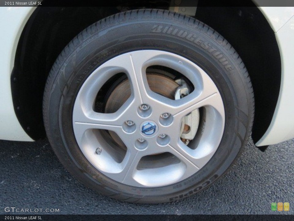 2011 Nissan LEAF SL Wheel and Tire Photo #70156970