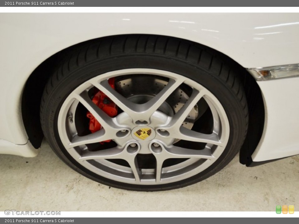 2011 Porsche 911 Carrera S Cabriolet Wheel and Tire Photo #70158872