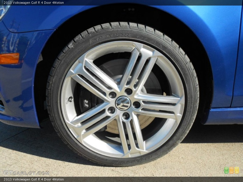 2013 Volkswagen Golf R 4 Door 4Motion Wheel and Tire Photo #70160174