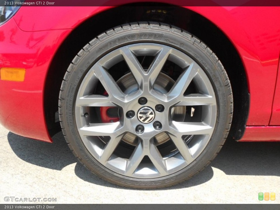 2013 Volkswagen GTI 2 Door Wheel and Tire Photo #70161431