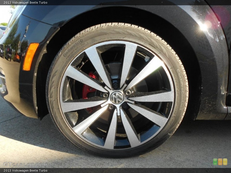 2013 Volkswagen Beetle Turbo Wheel and Tire Photo #70161827