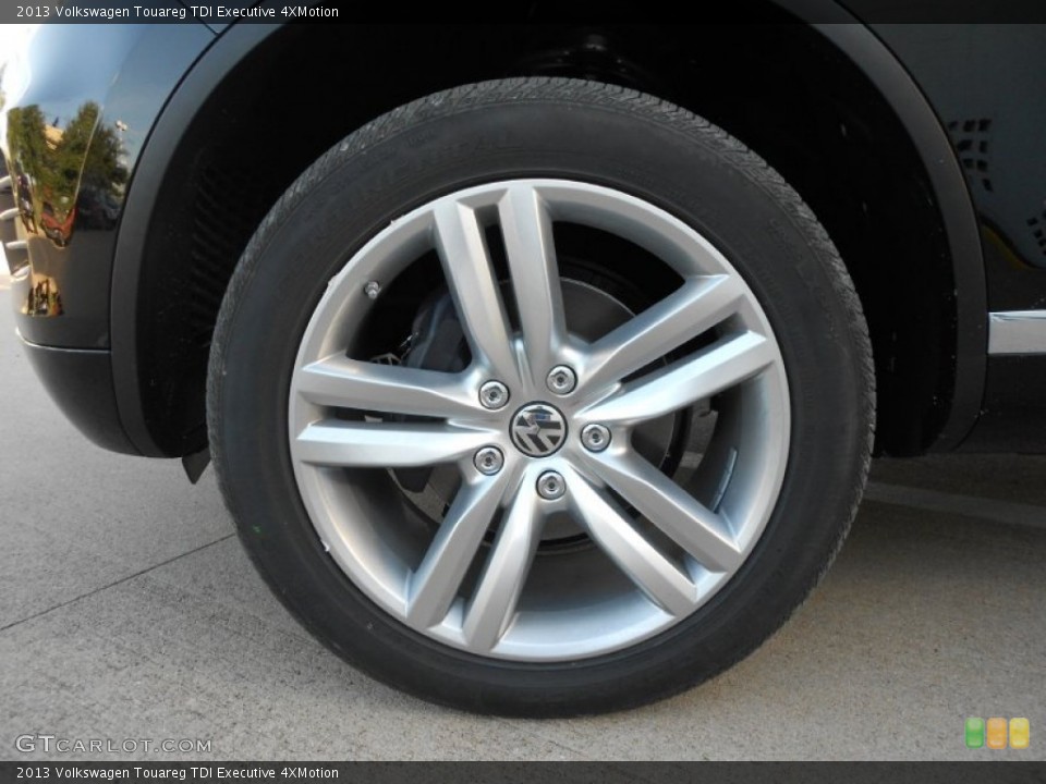2013 Volkswagen Touareg TDI Executive 4XMotion Wheel and Tire Photo #70166216