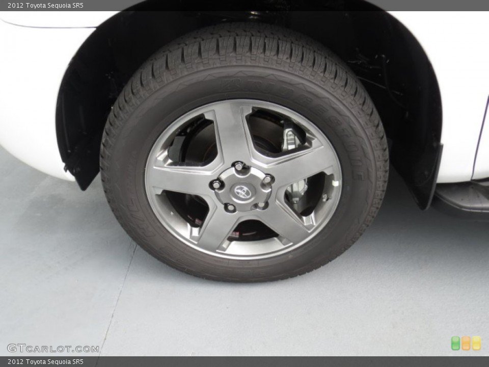 2012 Toyota Sequoia SR5 Wheel and Tire Photo #70169657