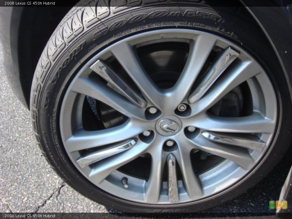 2008 Lexus GS 450h Hybrid Wheel and Tire Photo #70170651