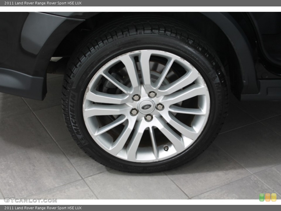 2011 Land Rover Range Rover Sport HSE LUX Wheel and Tire Photo #70171652