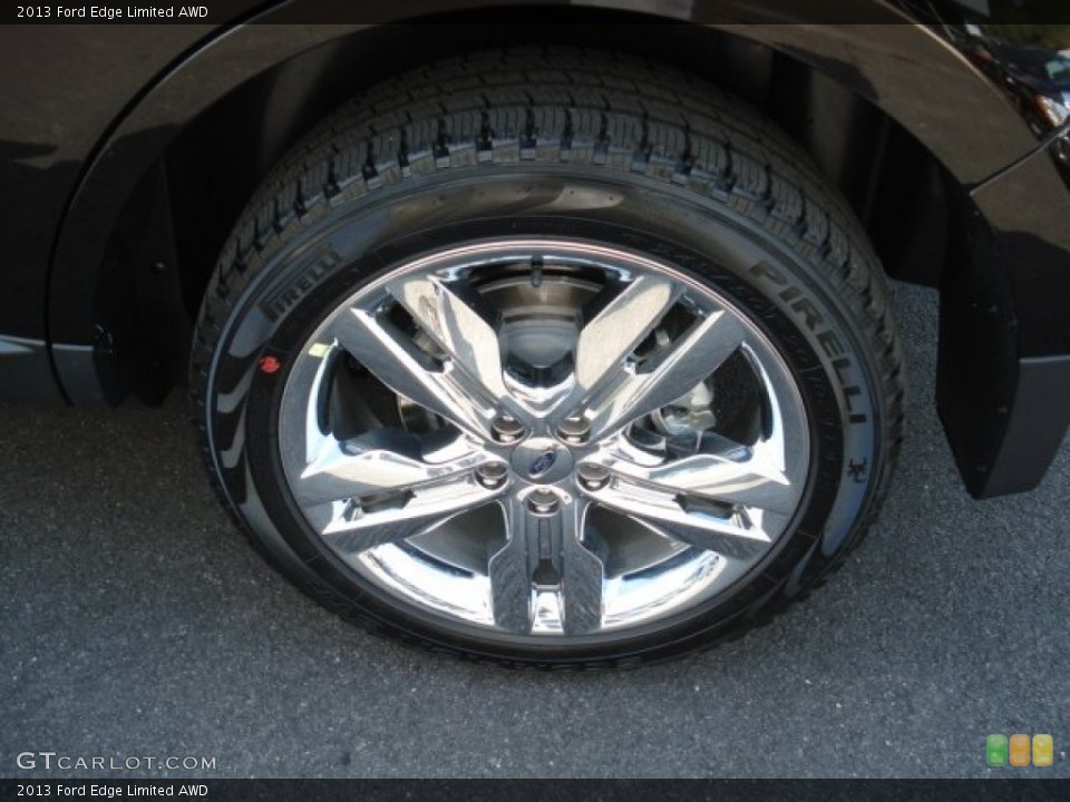 2013 Ford Edge Limited AWD Wheel and Tire Photo #70174158